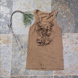 JCREW OLIVE GREEN TOP